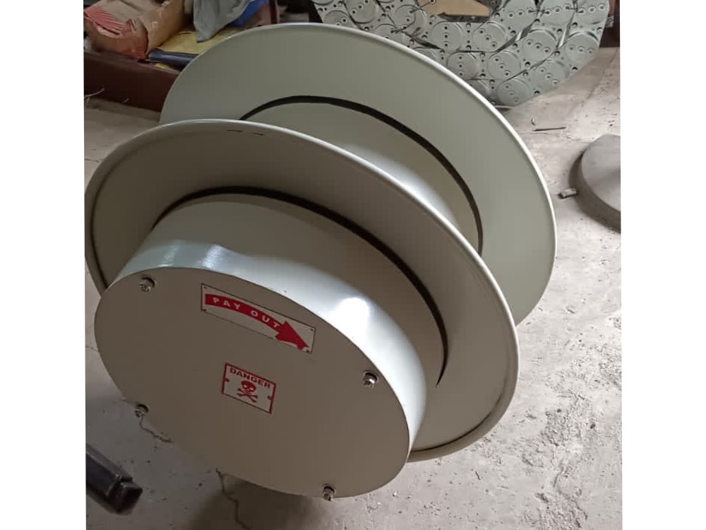 Spring Operated Cable Reeling Drum