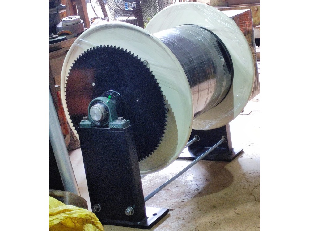 Sprocket Chain Operated Cable Reeling Drum